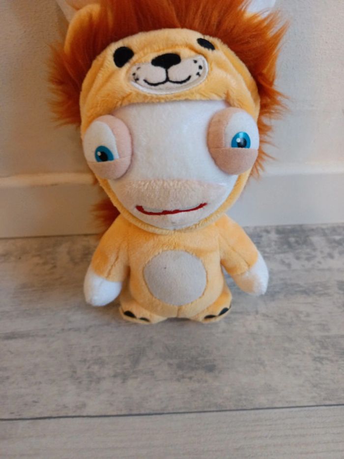 Peluche lapin crétin lion - photo numéro 2