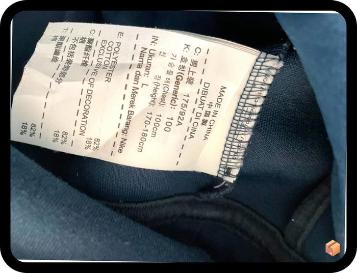 Veste Nike – Homme – Taille L – Vert/bleu foncé – Bon état - photo numéro 6