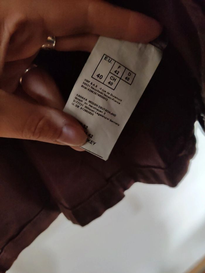 Veste marron - photo numéro 3