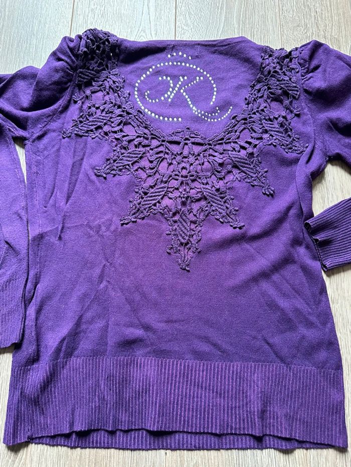 Pull violet - photo numéro 2