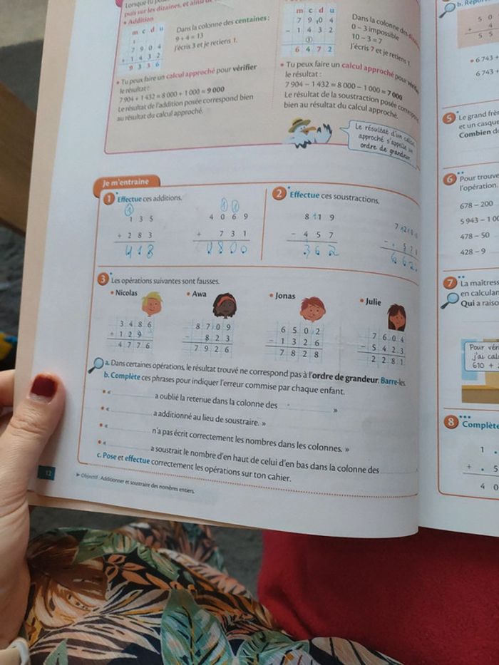 Cahier d'exercices maths CM2 - photo numéro 7