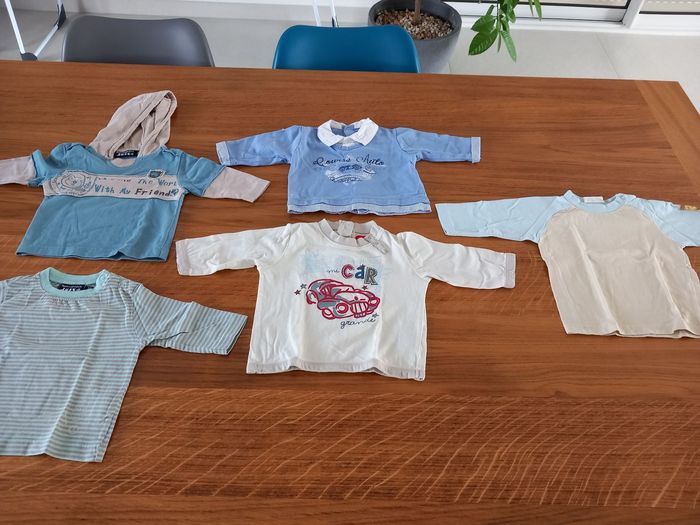 Lot tee-shirts manches longues et courtes - photo numéro 5