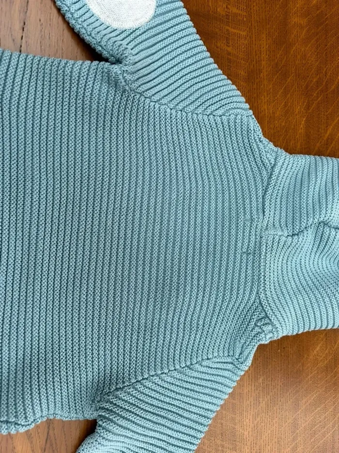 Pull bleu ciel Obaibi 18 mois - photo numéro 12