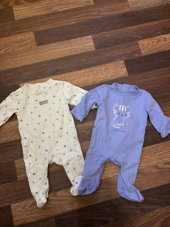 Lot pyjama kiabi