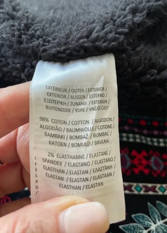 Magnifique manteau bohème chic doux et chaud . - photo numéro 14