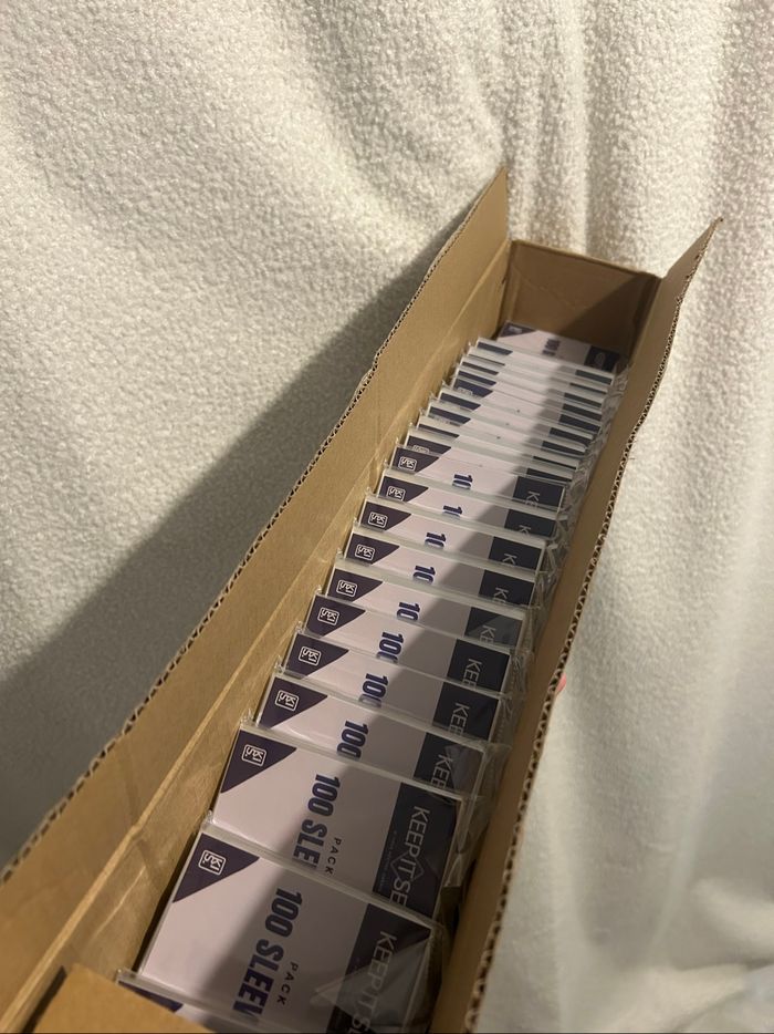 Lot 50 Pack 100 Sleeves Premium Keep It Sealed