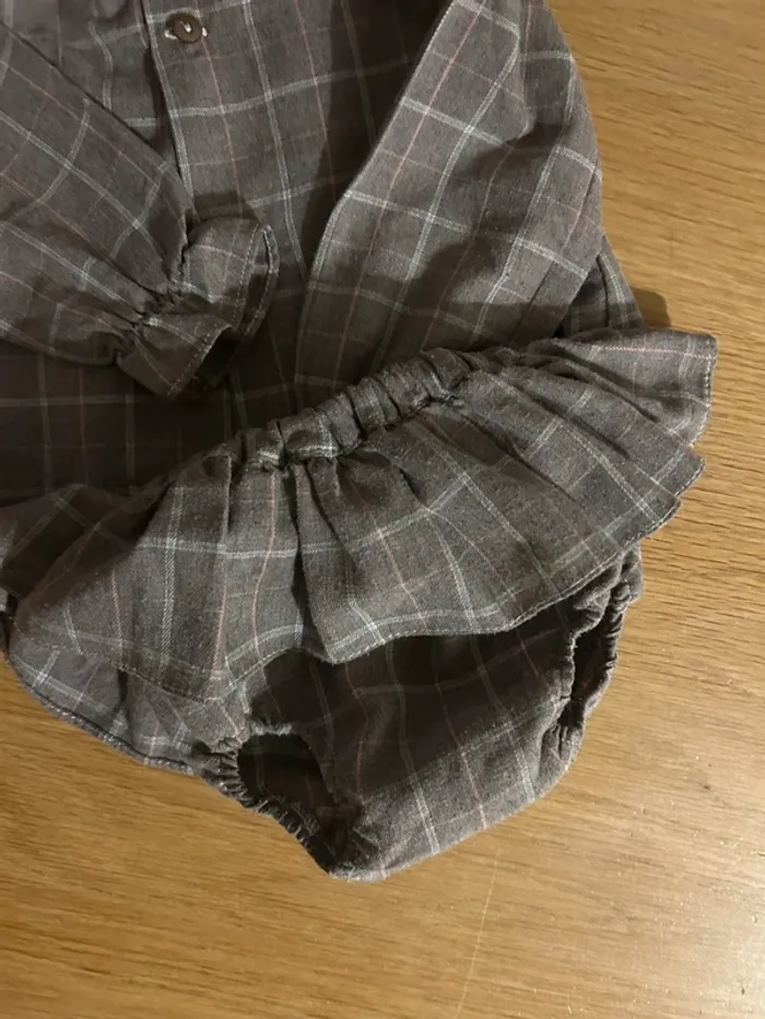Ensemble blouse + bloomer 2 ans - photo numéro 6