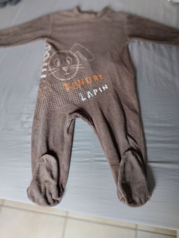 Pyjama velours taille 18 mois