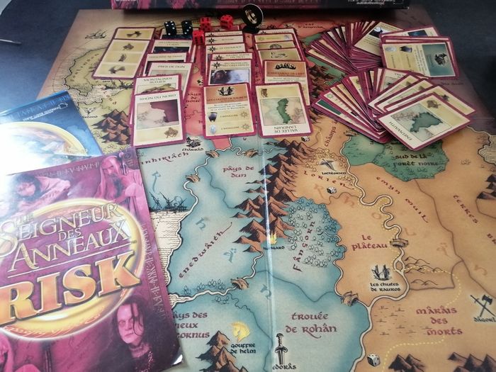 Jeu de stratégie '' risk le seigneur des anneaux - photo numéro 3
