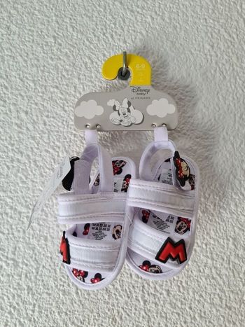 sandale blanche minnie Disney