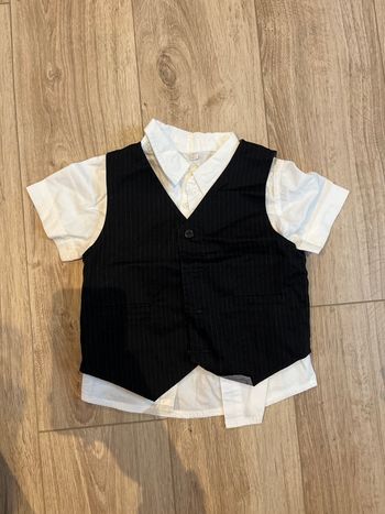 Chemise + gilet