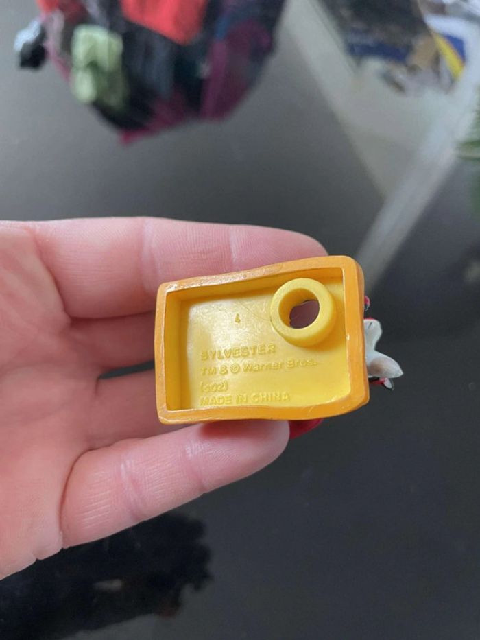 Figurine Vintage Sylvester Porte Crayon Weetos Warner Bros 2002 - photo numéro 4