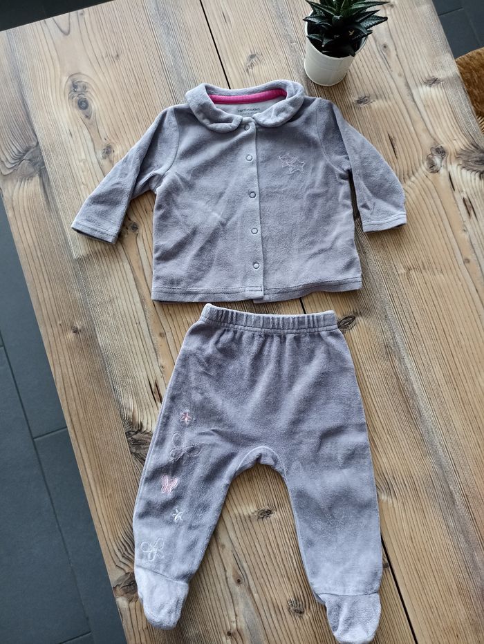 Pyjama fille 2 pièces 6 mois