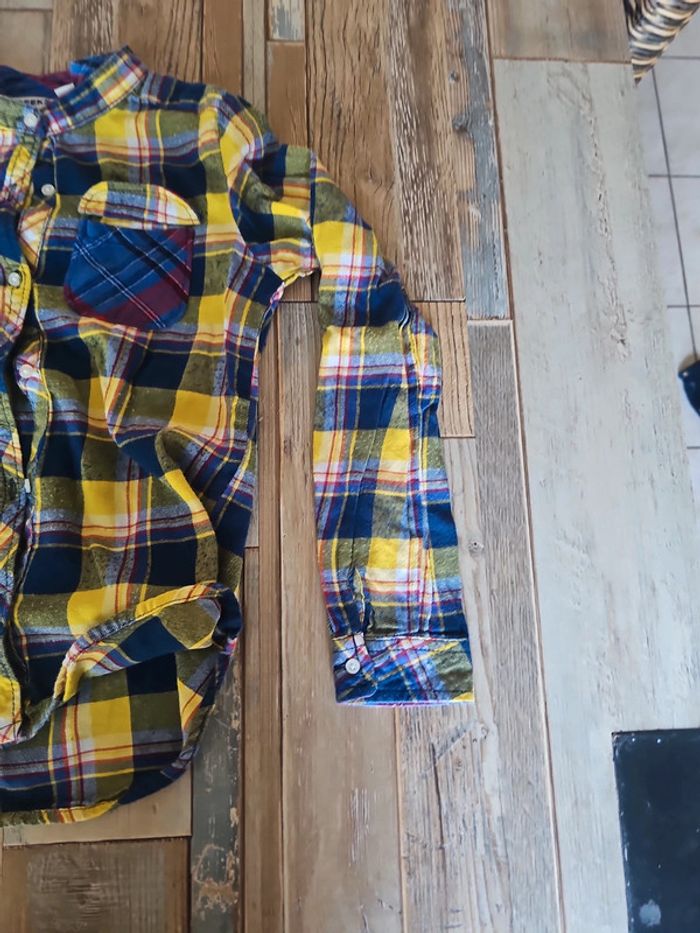 Chemise longue manche garçon taille 10 ans marque creeks - photo numéro 3