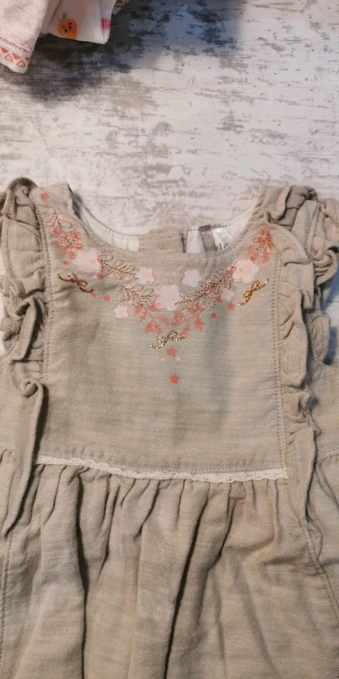 Robe beige Orchestra 9 mois - photo numéro 2