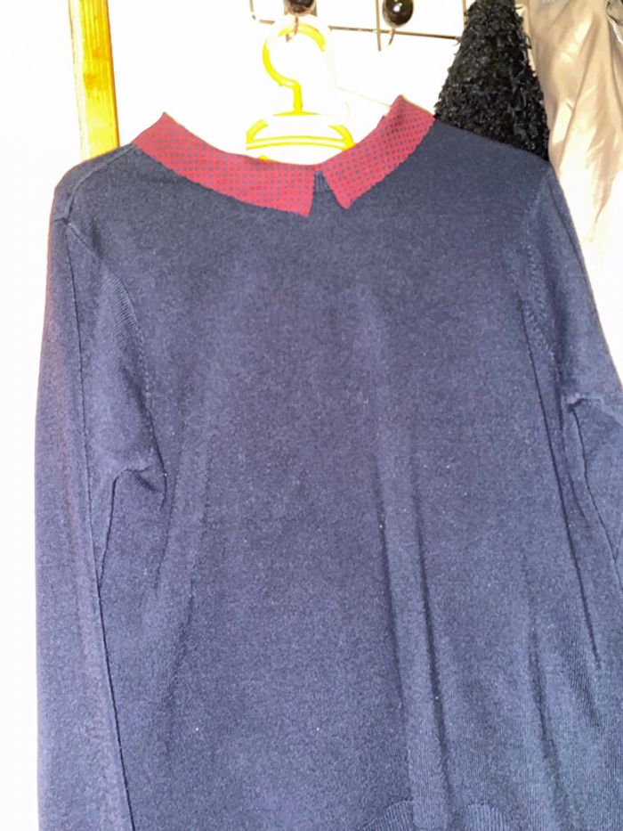 Pull effet chemise - photo numéro 2