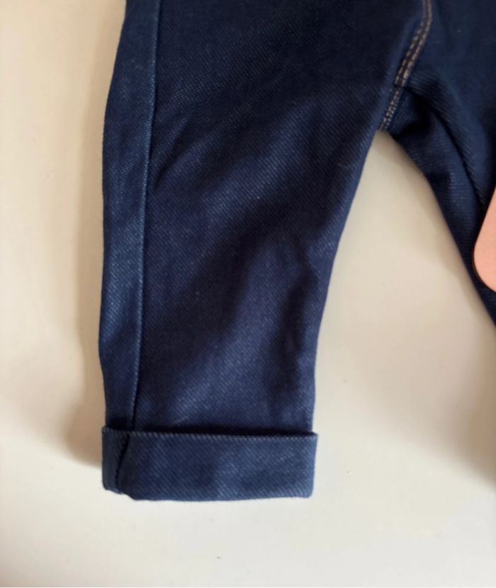Legging effet jeans bébé - photo numéro 3