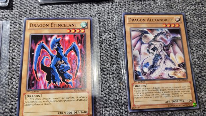 LOT DE 15 DRAGONS CARTES YU GI OH - photo numéro 7