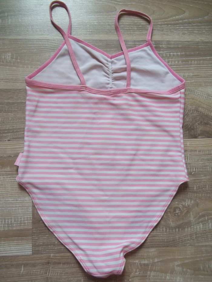 Maillot bain rayé rose Hello Kitty 7/8 ans - photo numéro 5