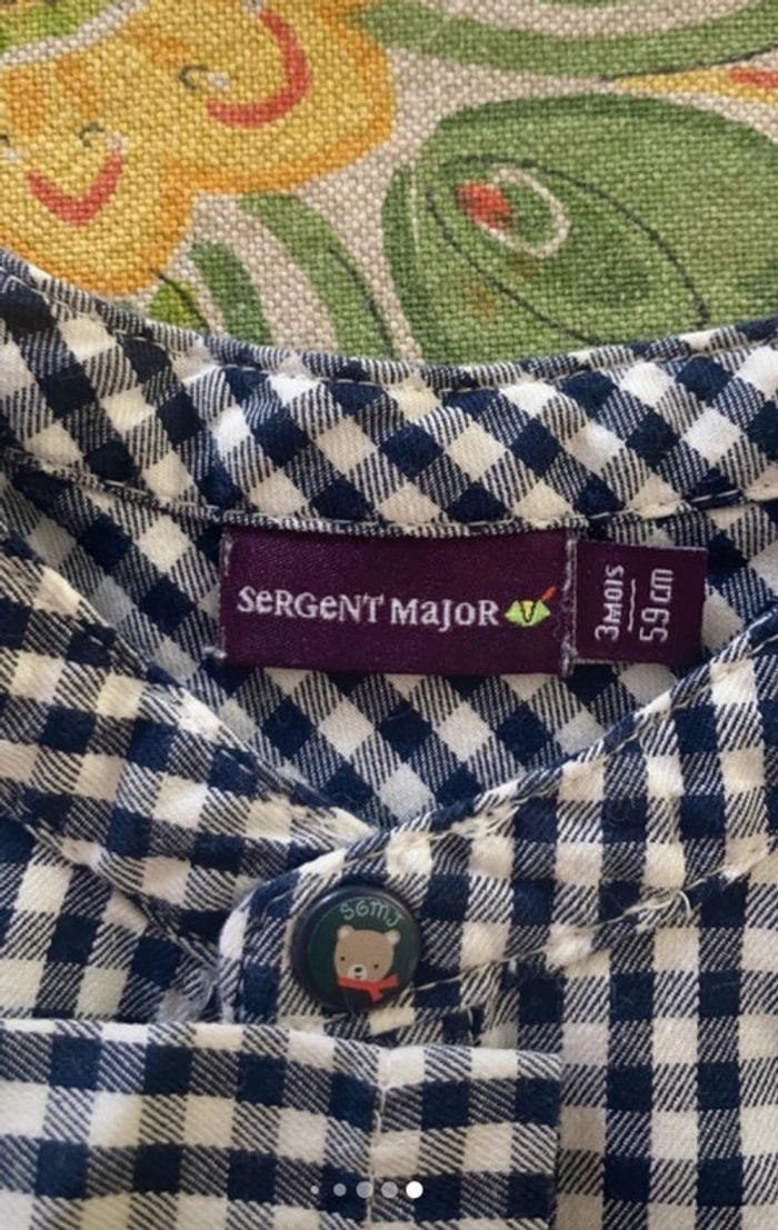 Ensemble Sergent Major taille 3 mois - photo numéro 6