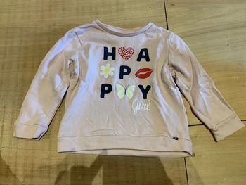 Sweat rose clair Lili Marelle 4 ans comme neuf