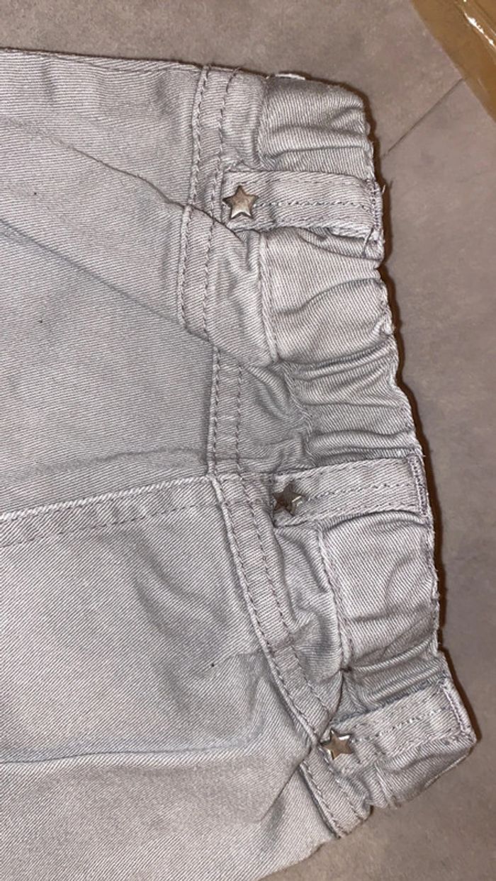 Jean gris bébé fille - photo numéro 4