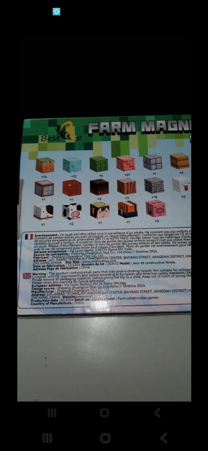 Jouet de Construction magnétiques enfants - photo numéro 9