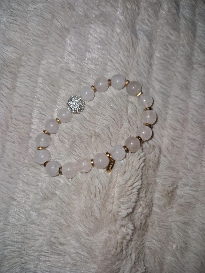 Bracelet quartz rose - photo numéro 3