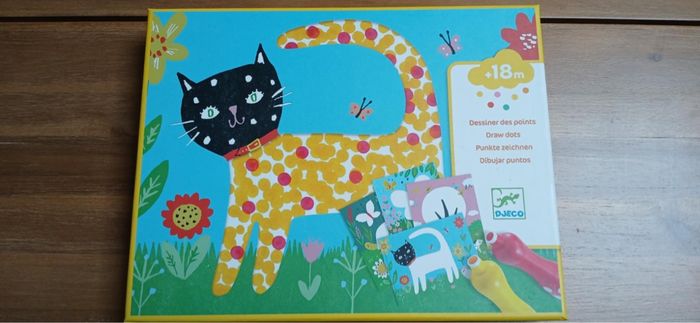 Kit peinture dessiner des points