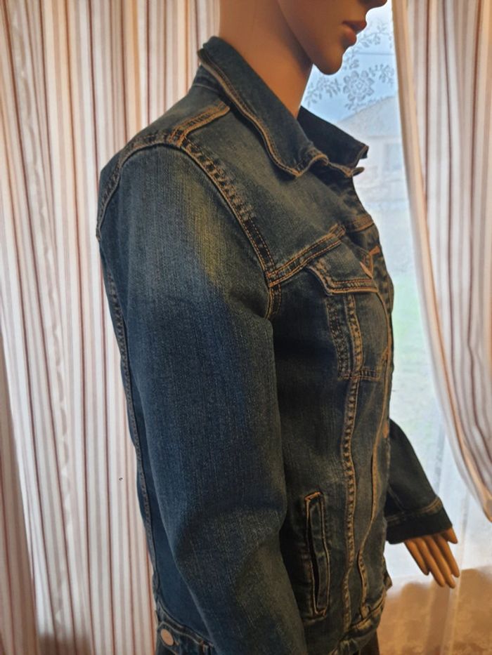 Belle Veste en Jean Groggy JBC taille S - photo numéro 5