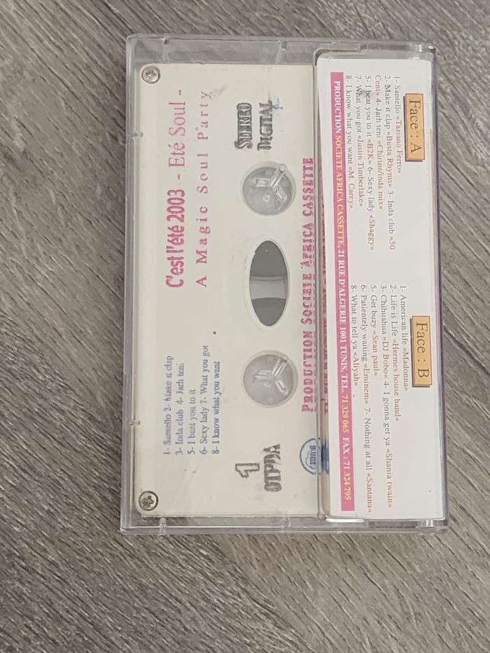 Cassette Audio - C’est l’Été 2003 – Été Soul (A Magic Soul Party) — K7 compilation - photo numéro 2
