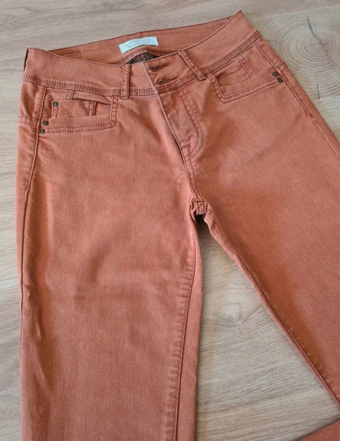 Pantalon rouille Cache cache 36 - photo numéro 3