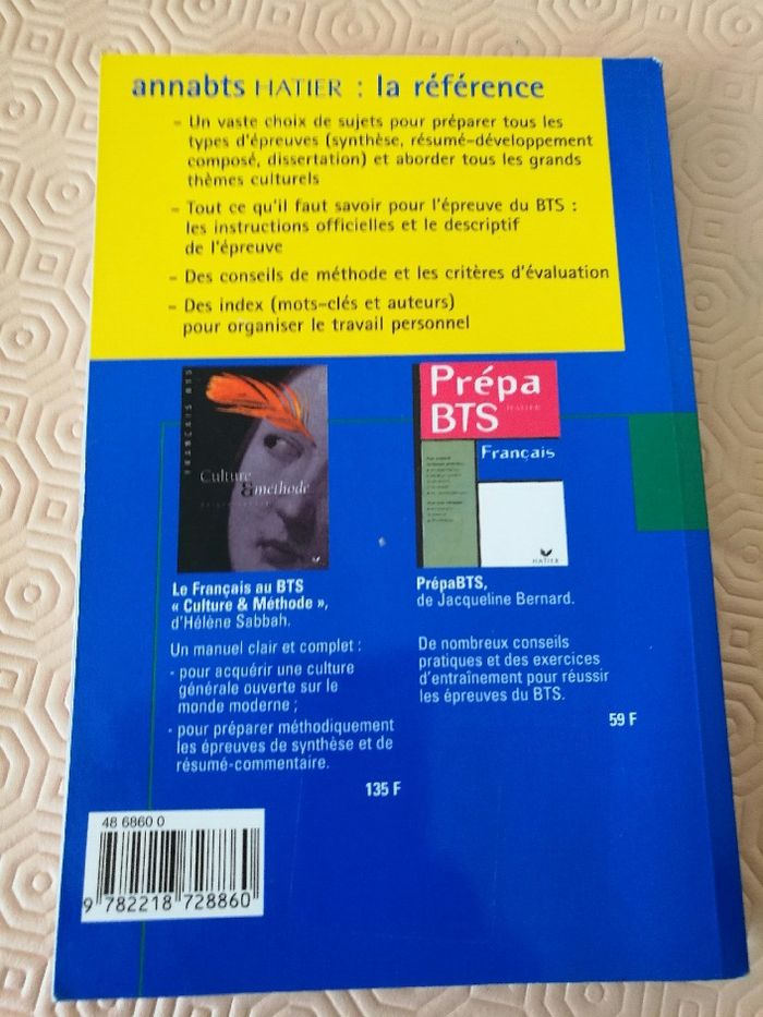 Livre scolaire "Anabts" editions Hâtier année 2000 - photo numéro 2