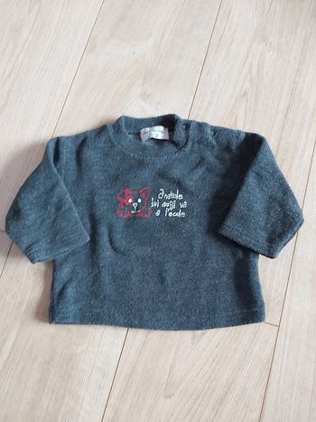 Pull polaire garçon 6 mois (78)
