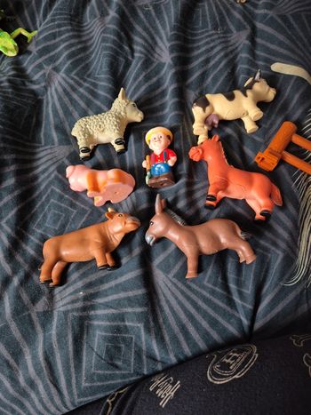 Ensemble d'animaux de la ferme bébé