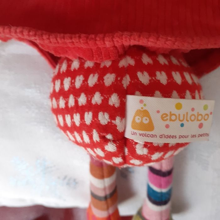Poupée-doudou "Petit Chaperon rouge" *Ebulobo - photo numéro 5