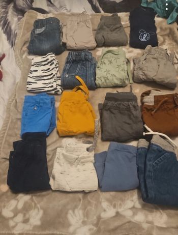 Lot de 21 pantalon garçon 