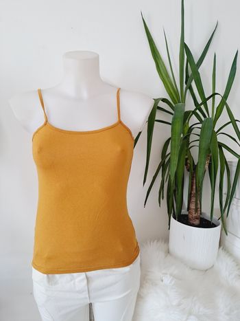 Débardeur moutarde