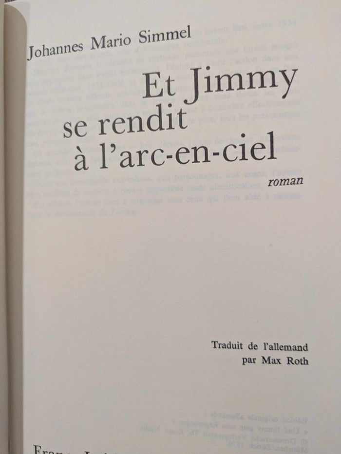 Et Jimmy se rendit à l'arc-en-ciel
