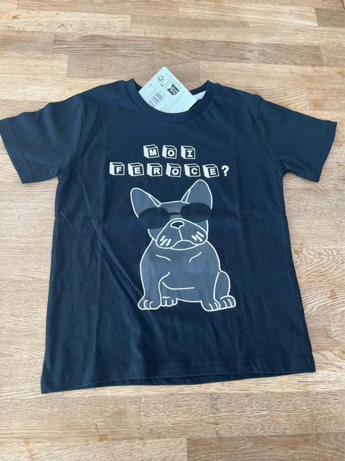 Tee shirt bouledogue