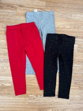 Leggings H&M, Tex, In Extenso taille 98 (2-3 ans).