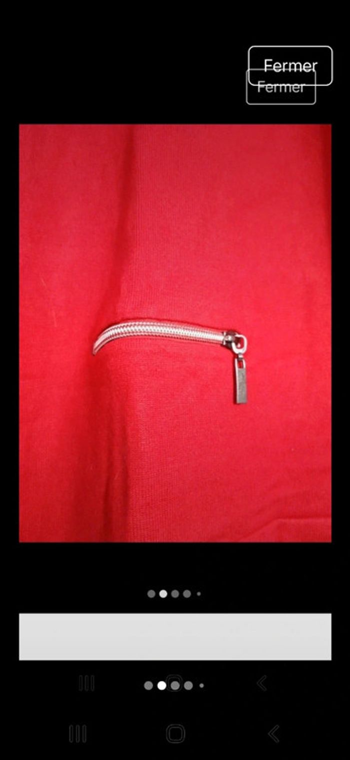 Pull rouge 38/ 40 zamba🔴 - photo numéro 3