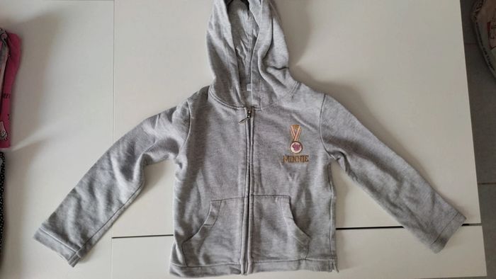 Gilet à capuche Minnie T.4 ans