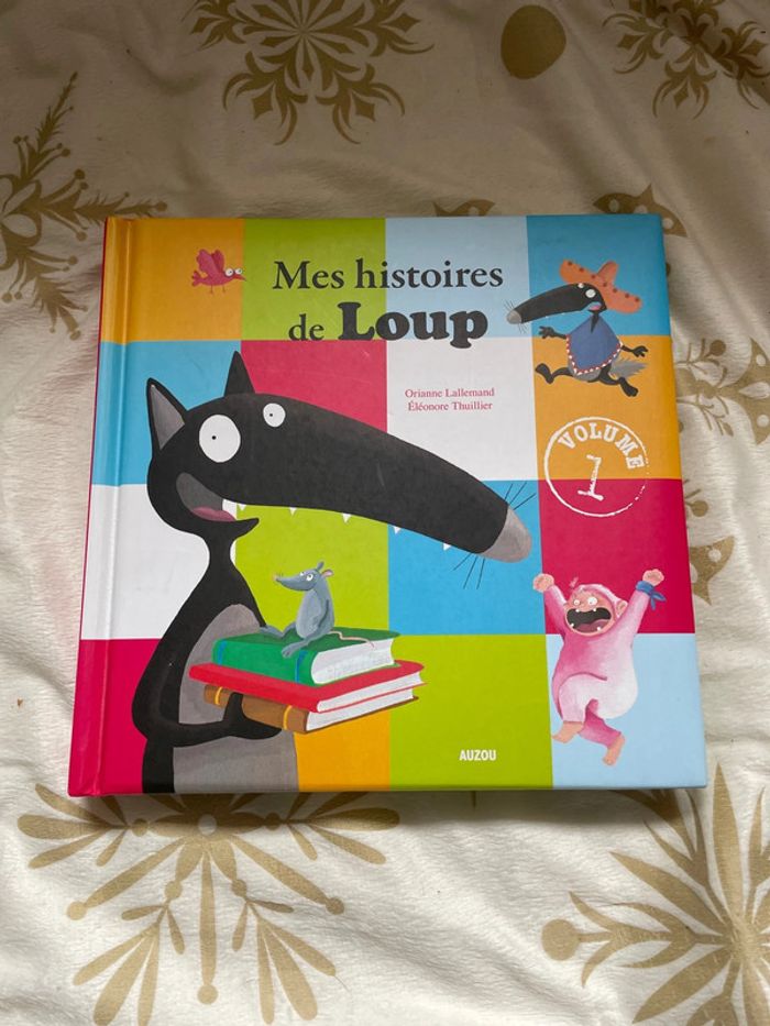 2 livres Mes histoires de Loup collection Auzou - photo numéro 2