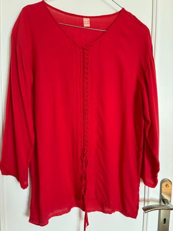 Blouse rouge 