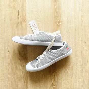 Le Temps des Cerises LTC Nesti Strip Shiny Sneakers Chaussures en toile Femme Exclusive (Taille 41)