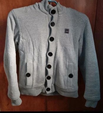 Grosse veste homme avec capuche taille M polaire