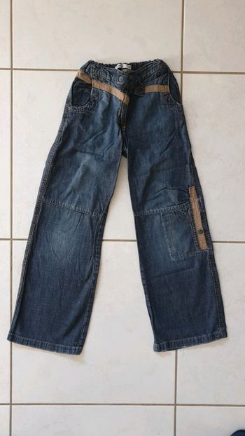 Pantalon jean fille okaidi 9 ans CHLA2