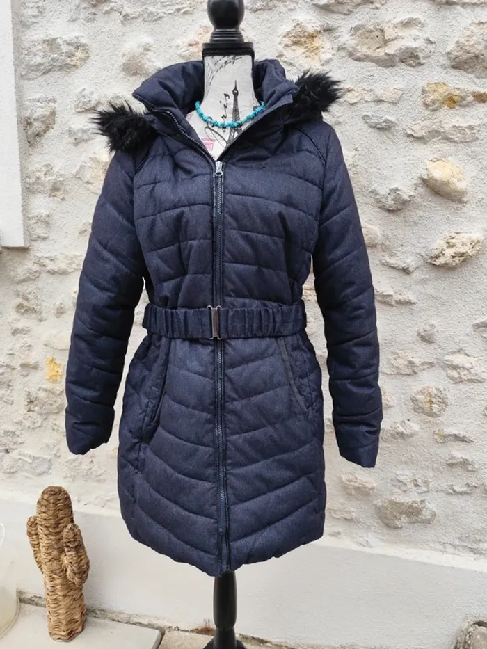 Doudoune longue femme taille XL camaïeu