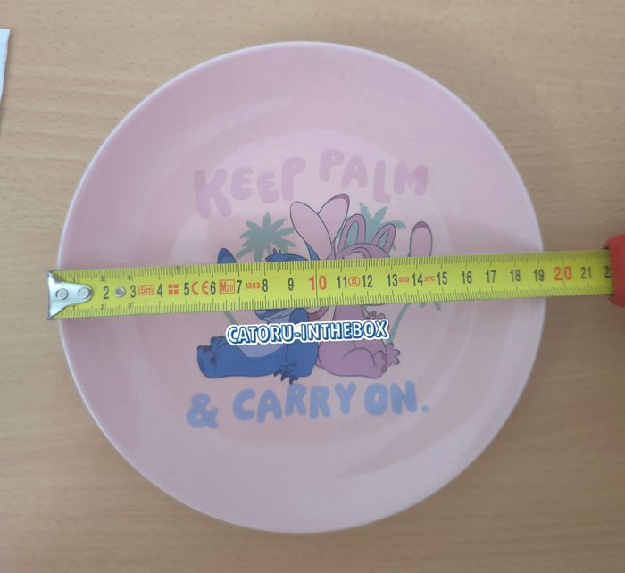 Assiette / Plate Disney Stitch & Angel 19cm - photo numéro 4